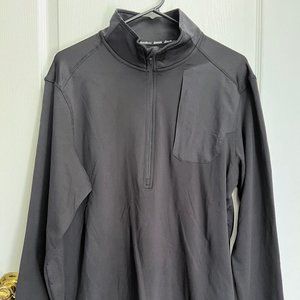 Eddie Bauer Motion Quarter Zip Black Size Medium